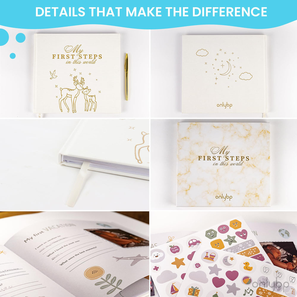 OnlyBP pen and stickers included for journaling and decoration