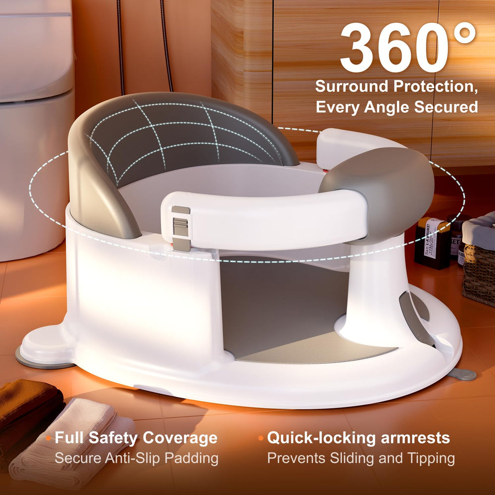 ONTHEWEI pull-handle release enables quick suction removal after bath.