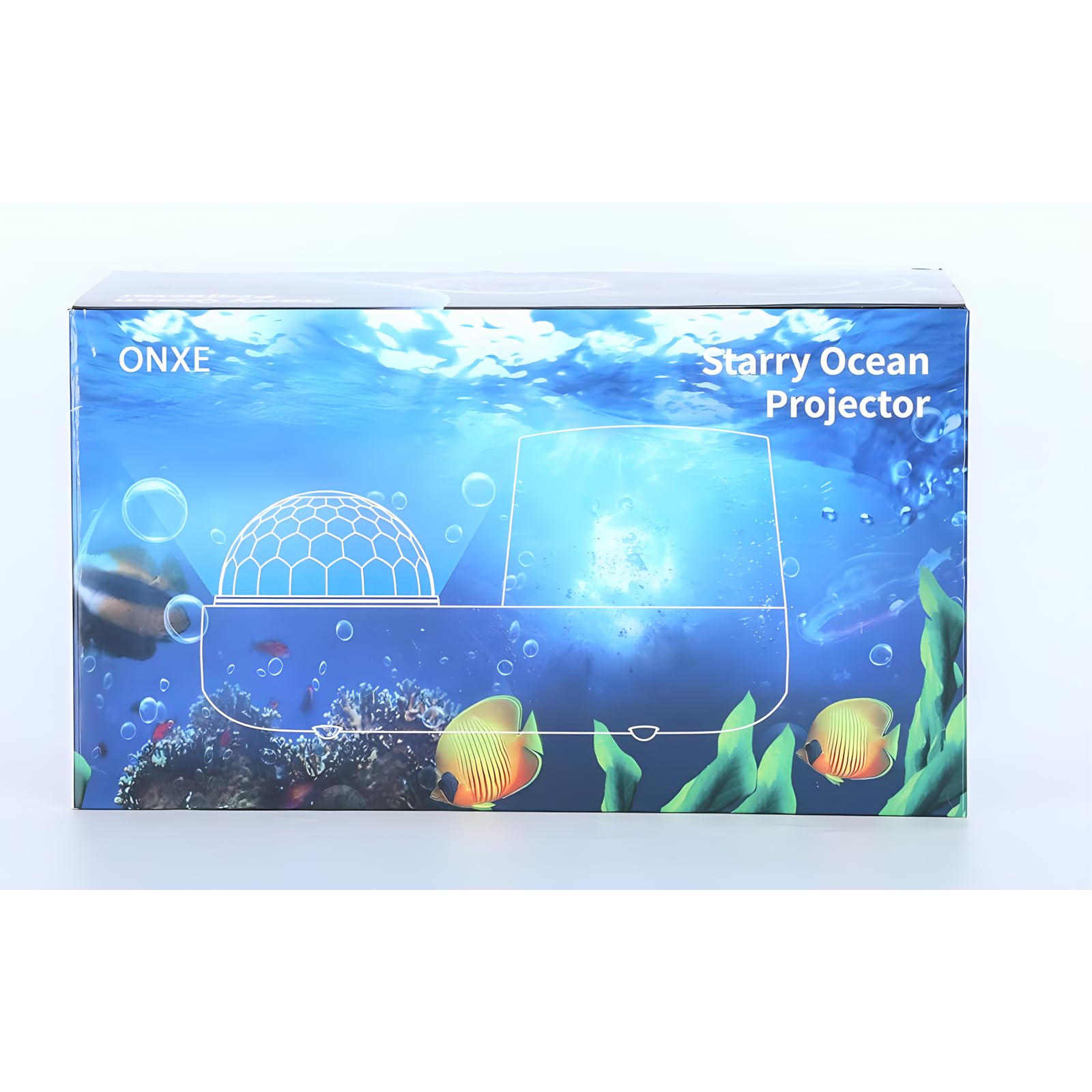 ONXE birthday theme projection creates a festive atmosphere for celebrations