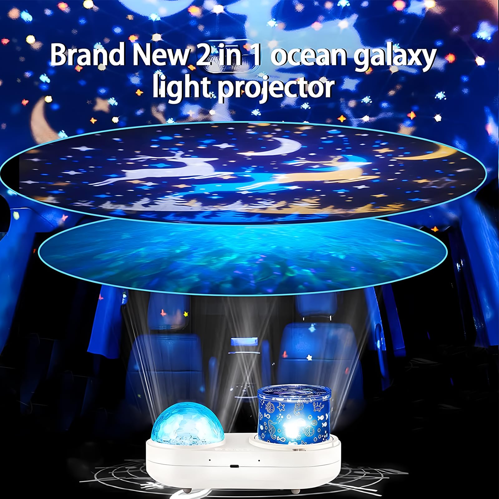 ONXE Ocean Kids Night Light starry sky projection inspires dreamy imagination
