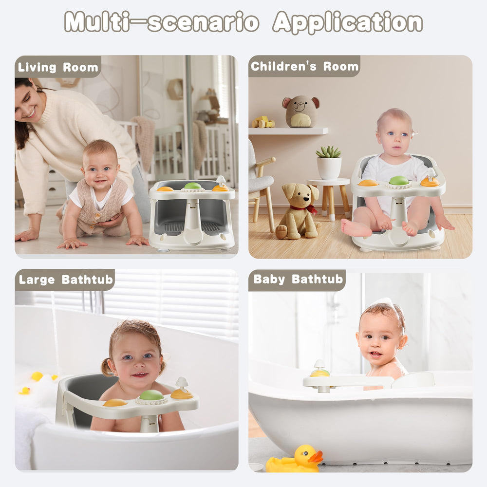 ONXLL BPA-free materials ensure a safe, comfortable baby bath