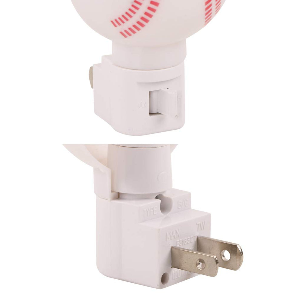 Omeet compact wall-mount night light for hallways and stairs
