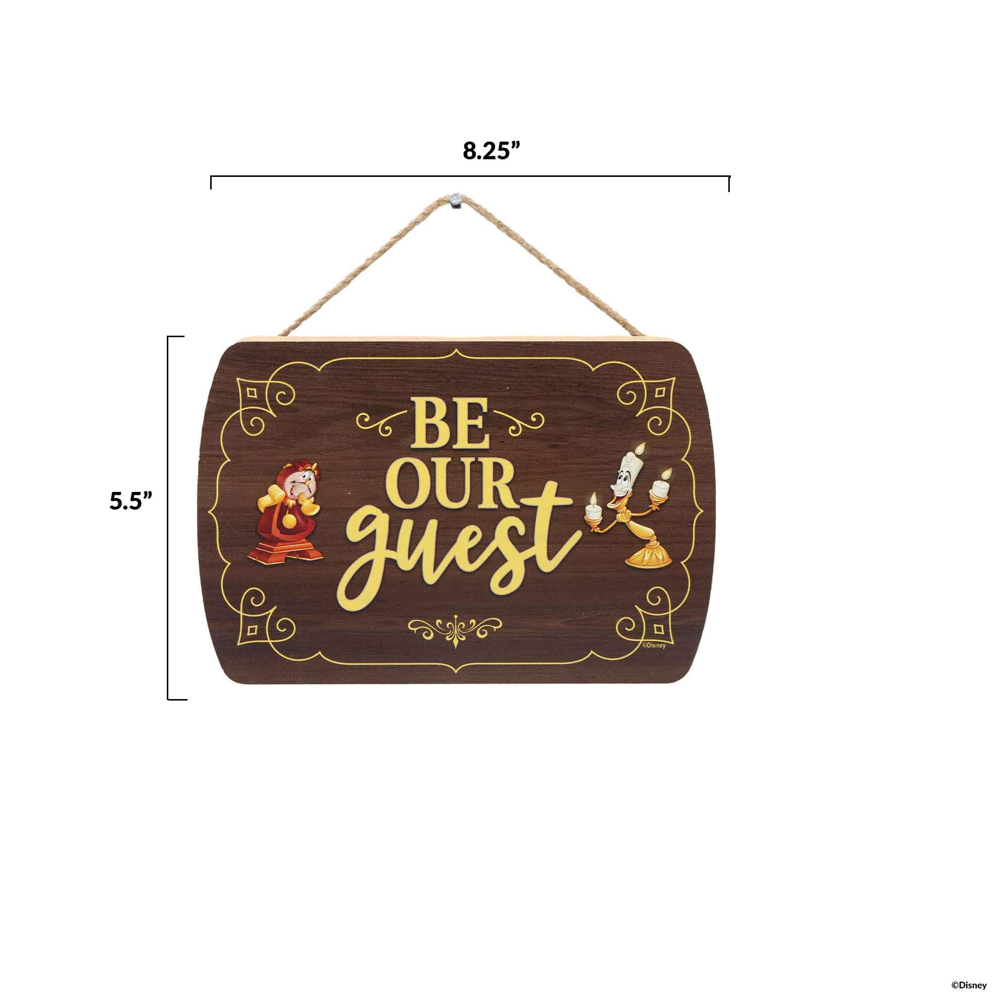 Open Road Brands Be Our Guest wood sign made in USA for timeless nostalgia