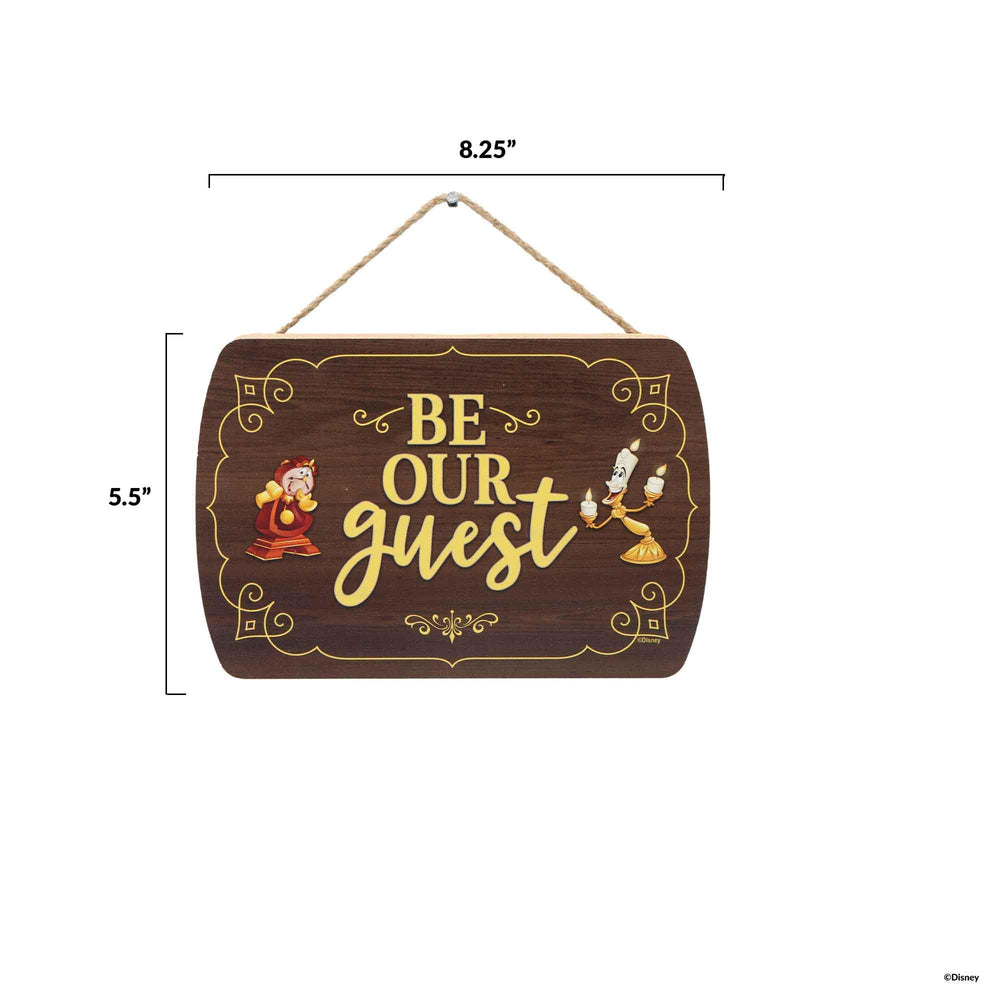 Open Road Brands Be Our Guest wood sign made in USA for timeless nostalgia