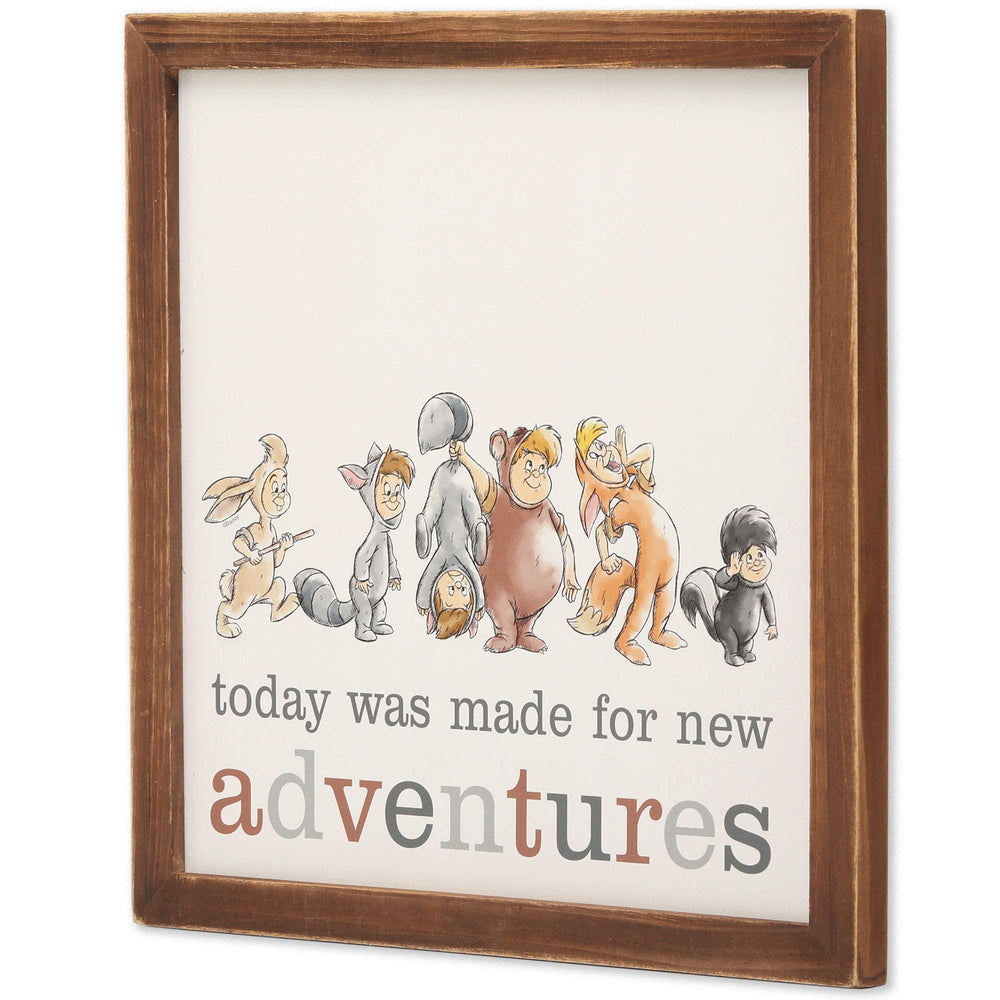 Open Road Brands Disney Peter Pan Lost Boys wall art - close-up of vibrant colors and characters