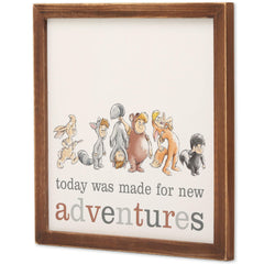 Open Road Brands Disney Peter Pan Lost Boys wall art - close-up of vibrant colors and characters