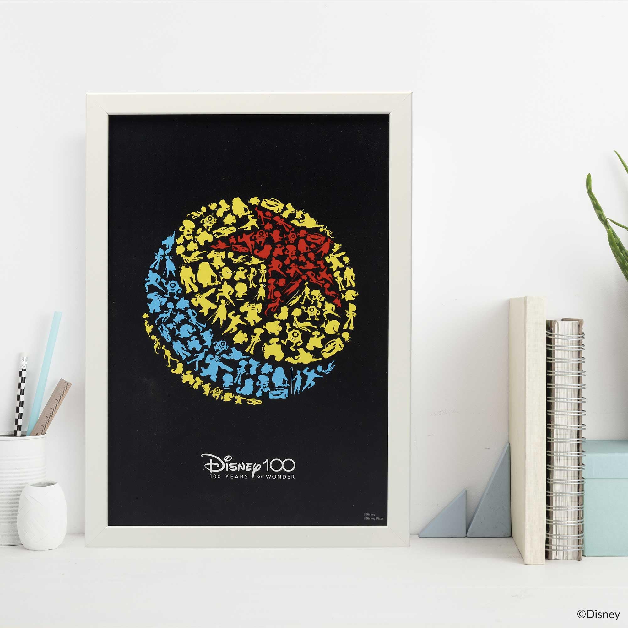 Open Road Brands Disney Pixar wood-framed decor shown as a versatile wall accent