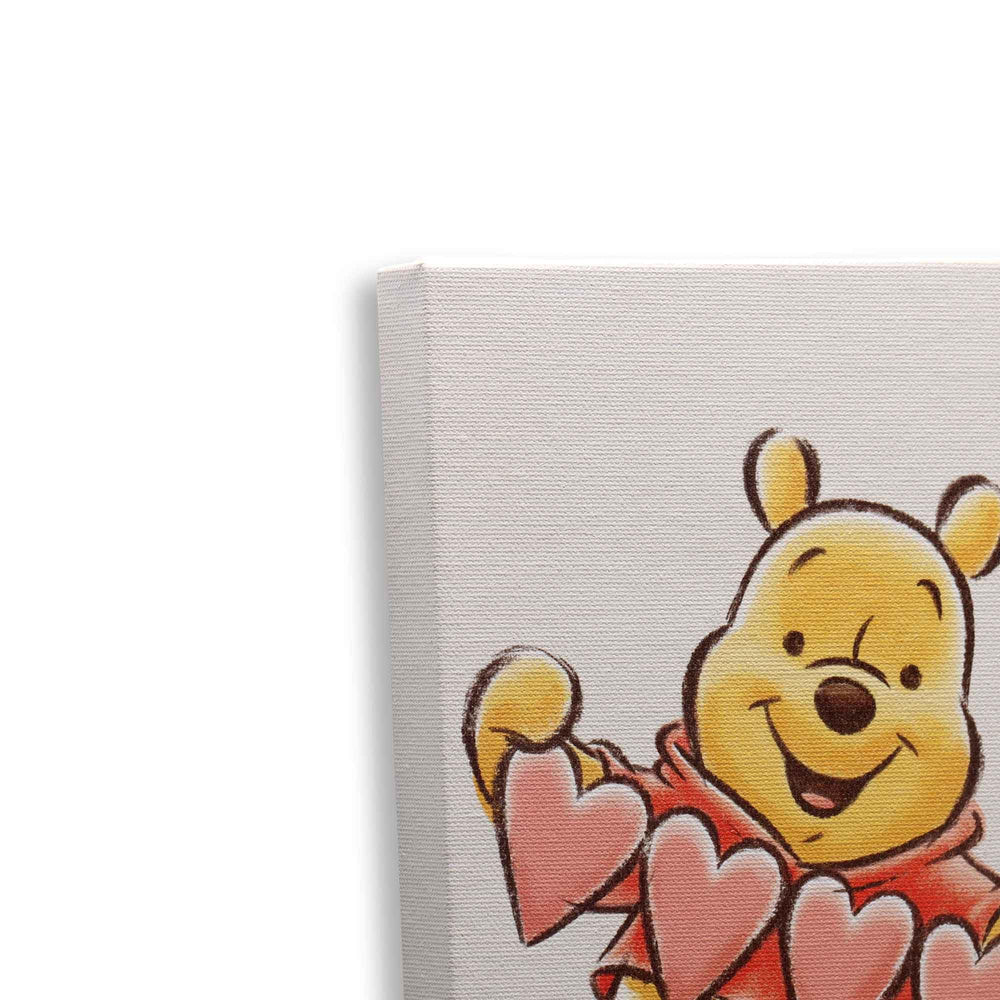 Open Road Brands Pooh Piglet banner showcasing heart garland in playroom ambiance