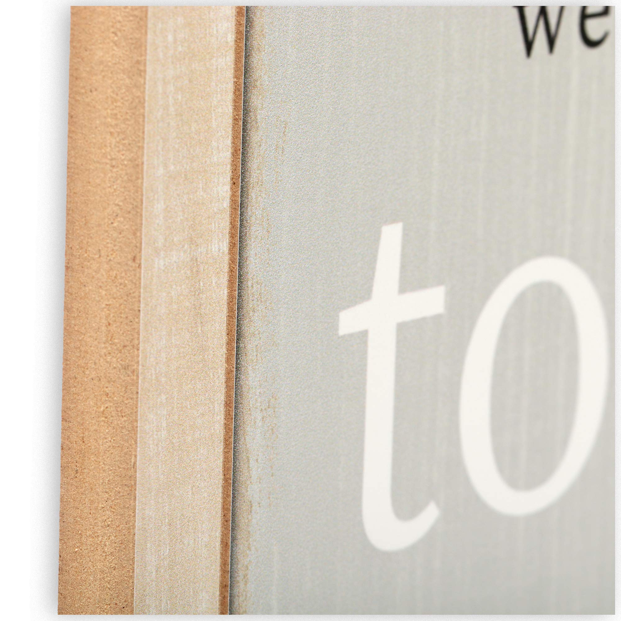Open Road Brands Winnie the Pooh and Piglet Better Together wall decor is made in USA from MDF.