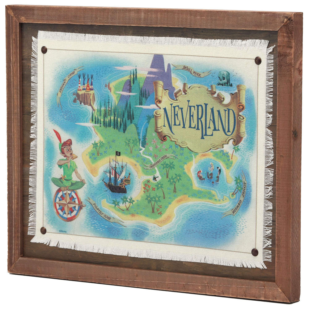Open Road Brands framed wood wall decor with vibrant colors enhances room style.