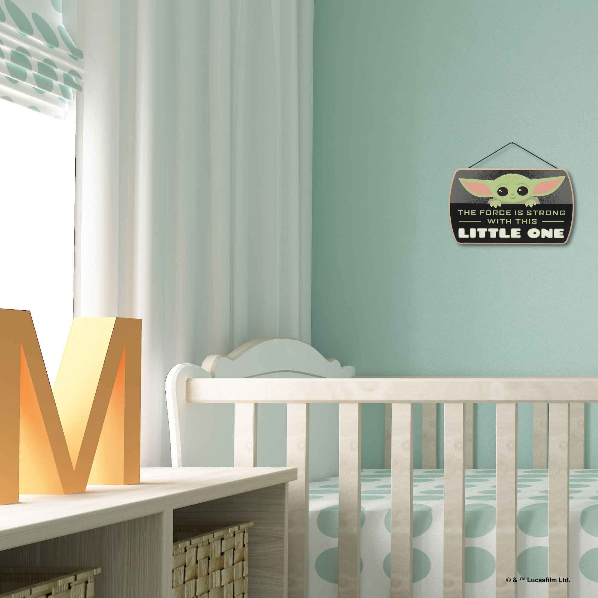 Open Road Brands licensed Star Wars Baby Yoda decor featuring Grogu