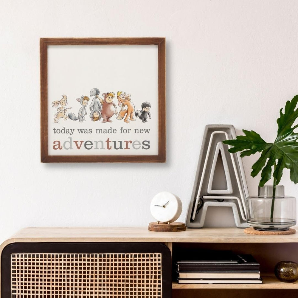 Open Road Brands Lost Boys wall decor - colorful illustration centers attention in kids' rooms