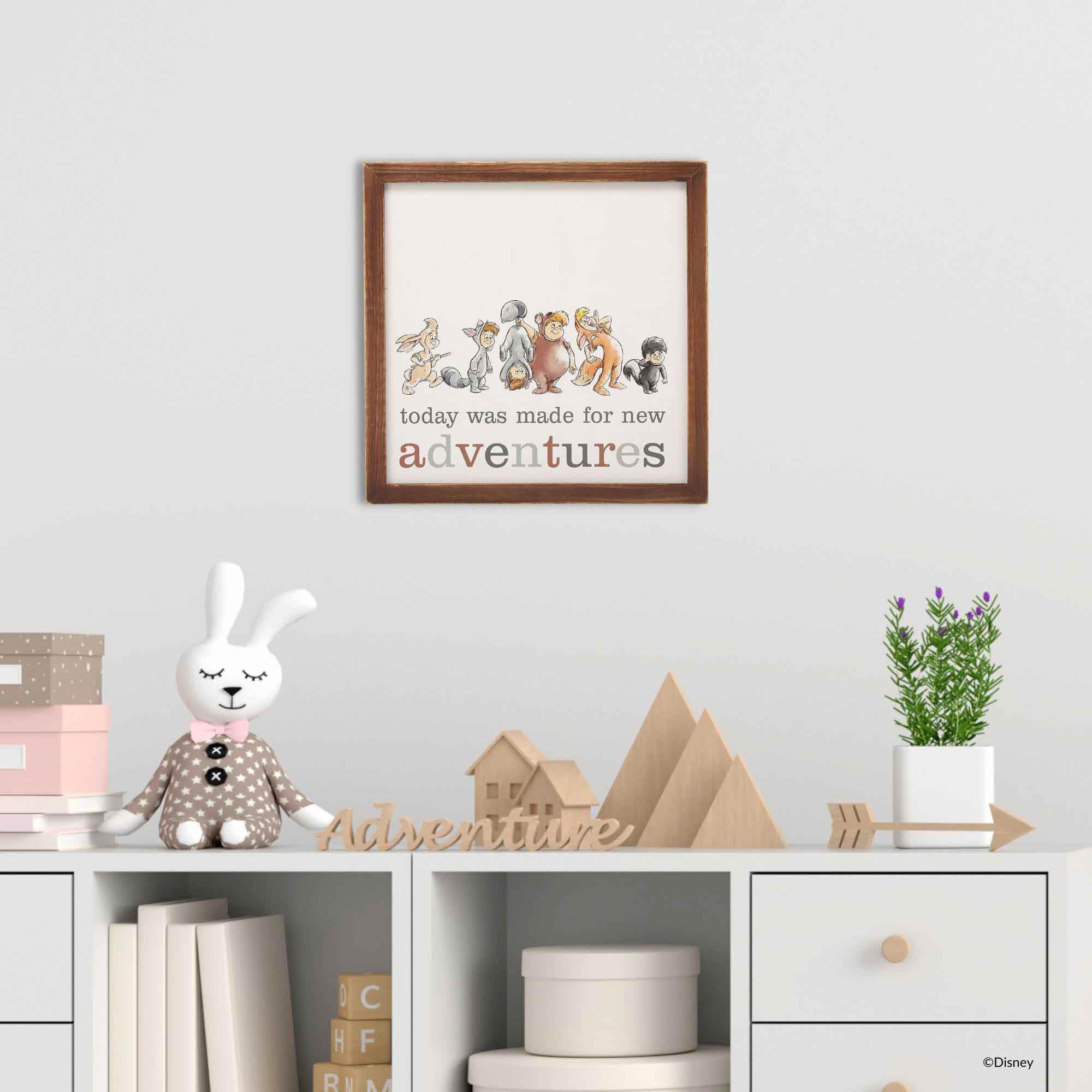 Open Road Brands Peter Pan decor - easy-to-hang focal point for nurseries and bedrooms