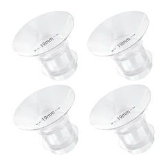Opgroeie 19mm flange insert shown with 24mm shield for comfort