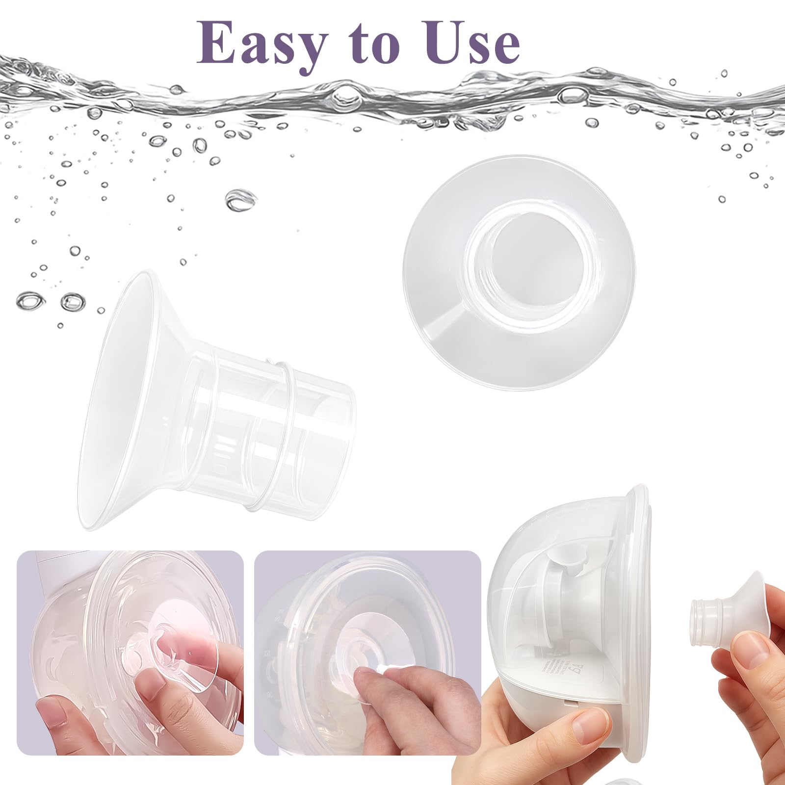 Opgroeie 21mm inserts provide a personalized fit.