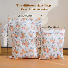 Opgroeie bag with waterproof coating keeps moisture contained.