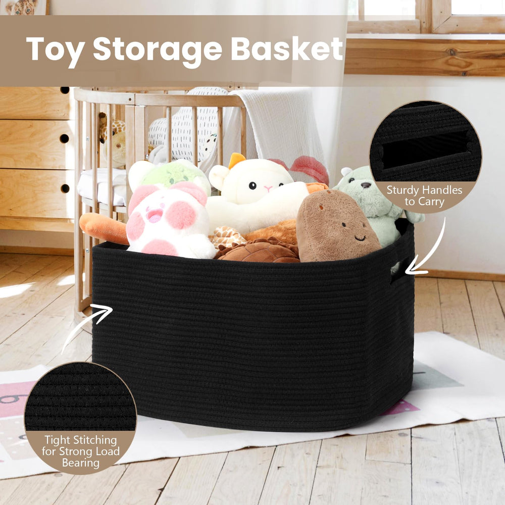 Optish 75L basket adds warm, modern decor to any room.