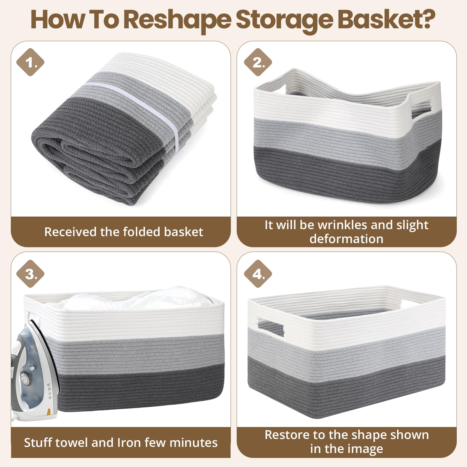 Optish 95L Blanket Basket cleaning action demonstrates easy care