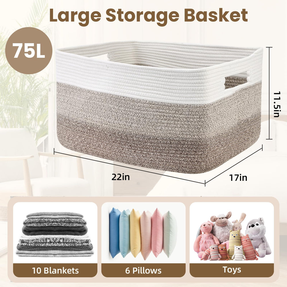 Optish 75L folded storage view demonstrating space-saving design when not in use