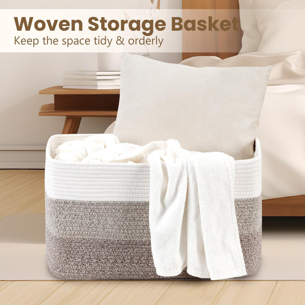 Optish blanket basket handles close-up revealing durable grip for moving heavy items