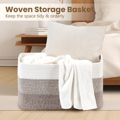 Optish blanket basket handles close-up revealing durable grip for moving heavy items