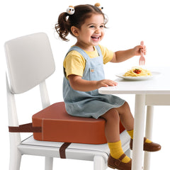 OPZAVYA Toddler Booster Seat for dining-height meals and comfortable seating.
