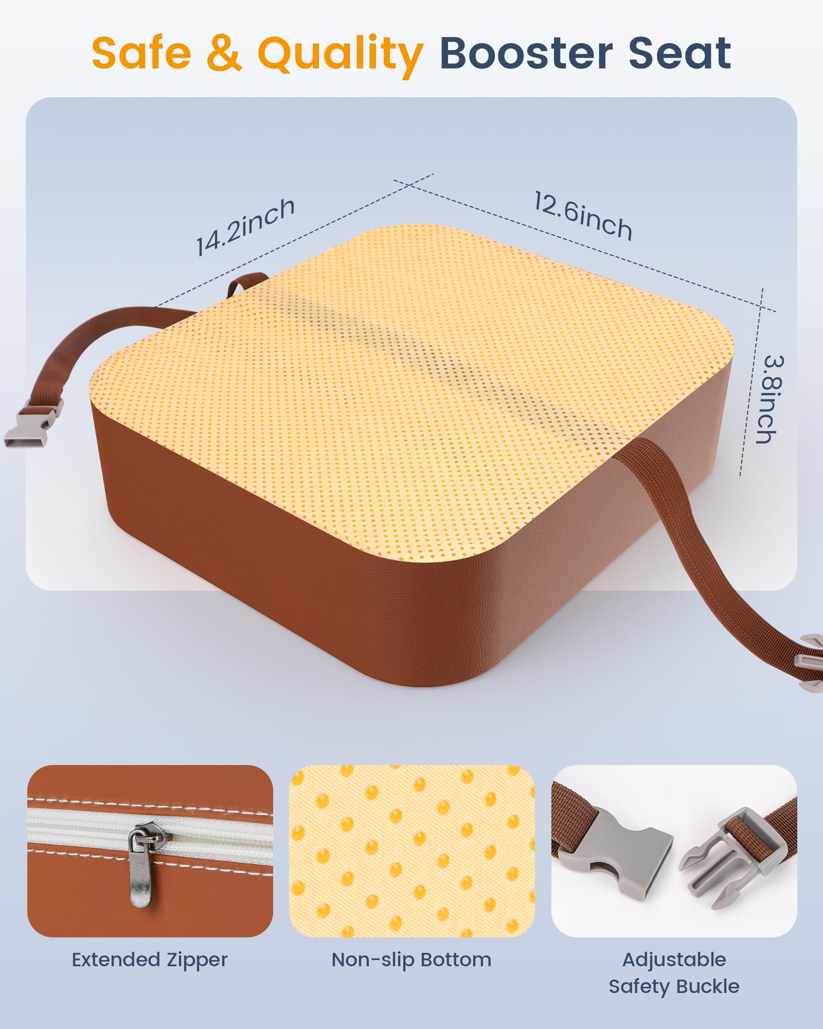 OPZAVYA Booster Seat carry strap for travel and outings.