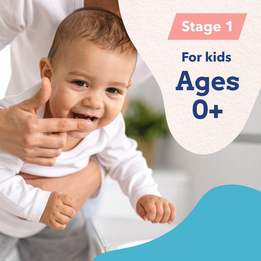 Orajel Baby Nighttime Cooling Gel is safe for ages 0+.