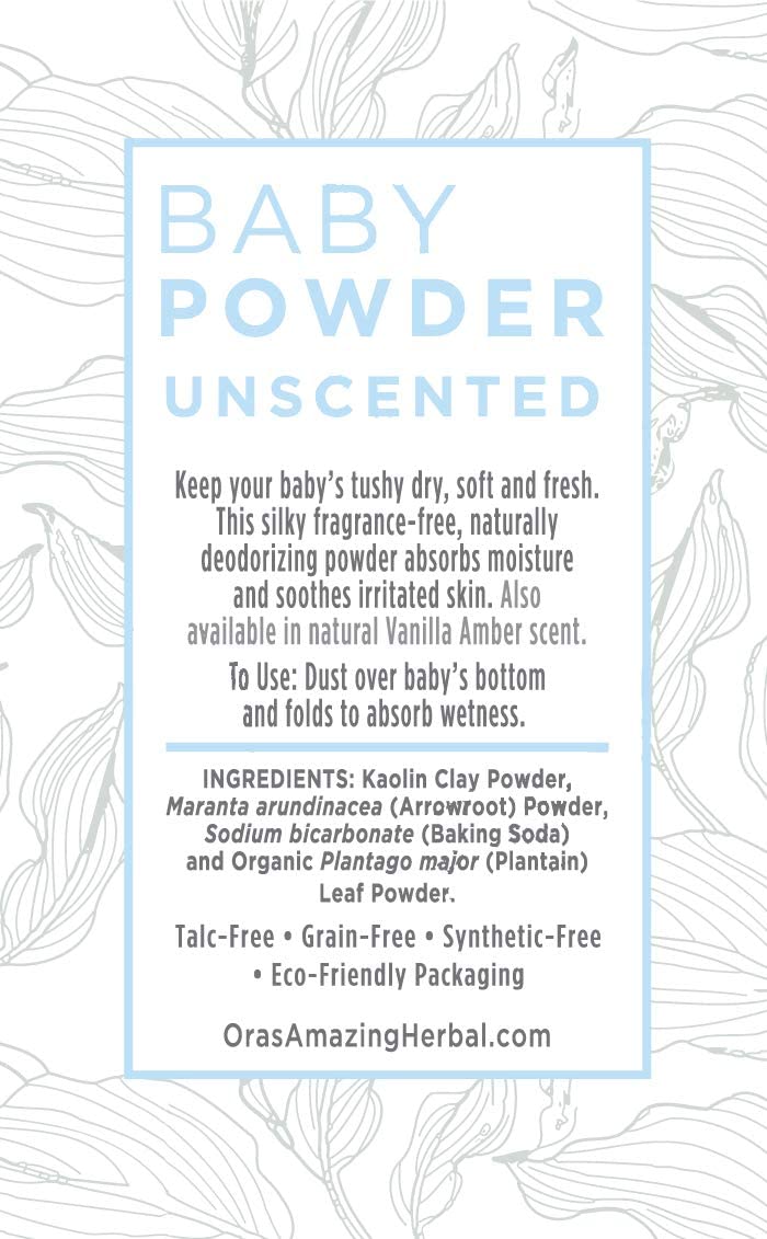 Ora's Amazing Herbal cruelty-free badge on packaging signaling ethical choice.