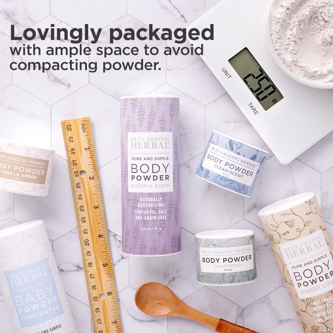 Ora's Amazing Herbal woman-owned family brand conveys trust and care.