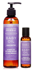 Ora's Calendula Baby Oil cradle cap scalp care option for delicate hair.