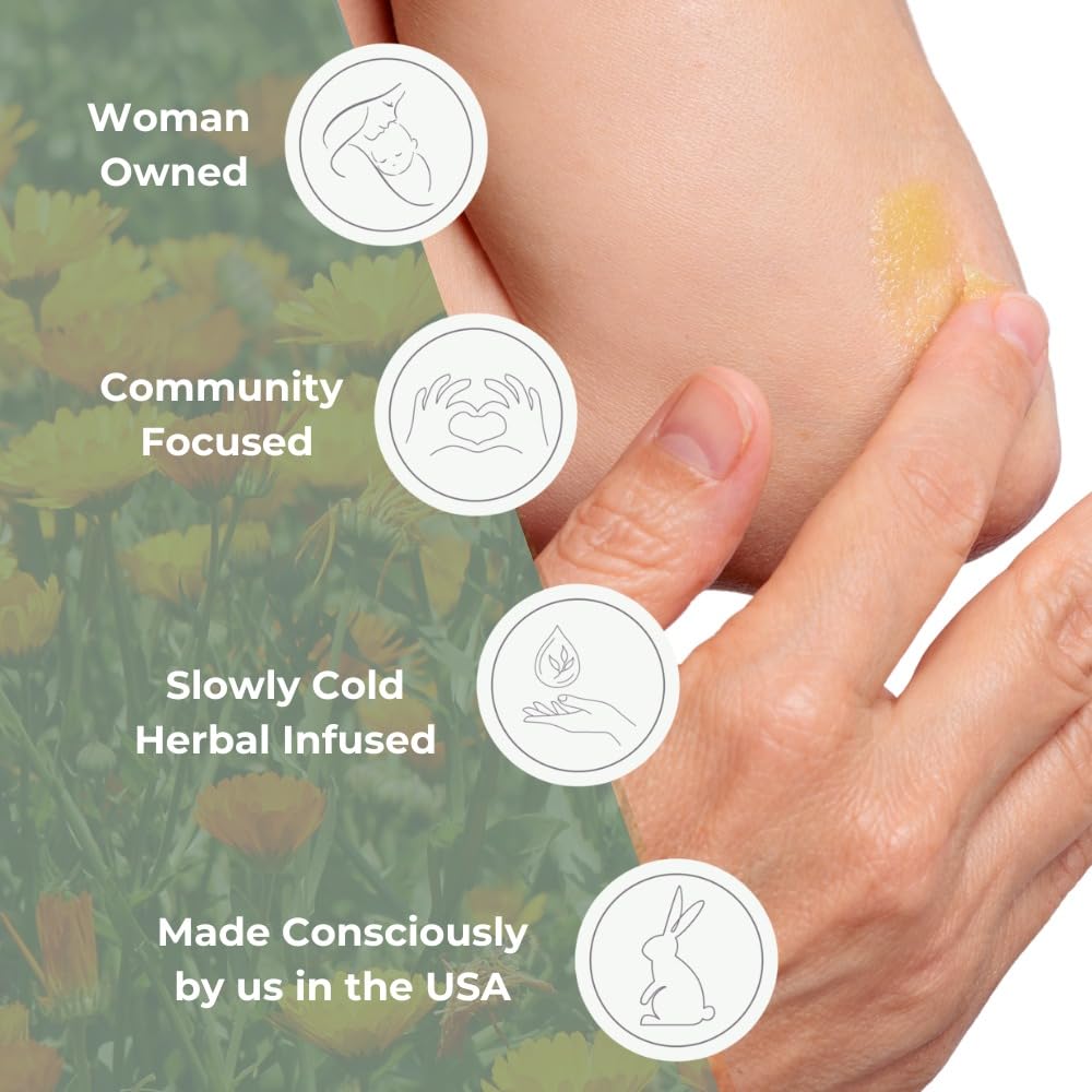 Ora's Calendula Baby Oil USA-made facility precision manufacturing.