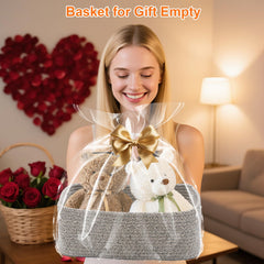 Ordn2Ordn small basket dog-toys keeps fur-free play area tidy.
