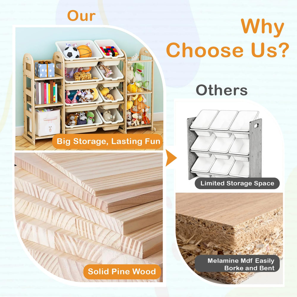 Orekemo modern aesthetic with white bins complements rooms with a cozy, organized vibe.