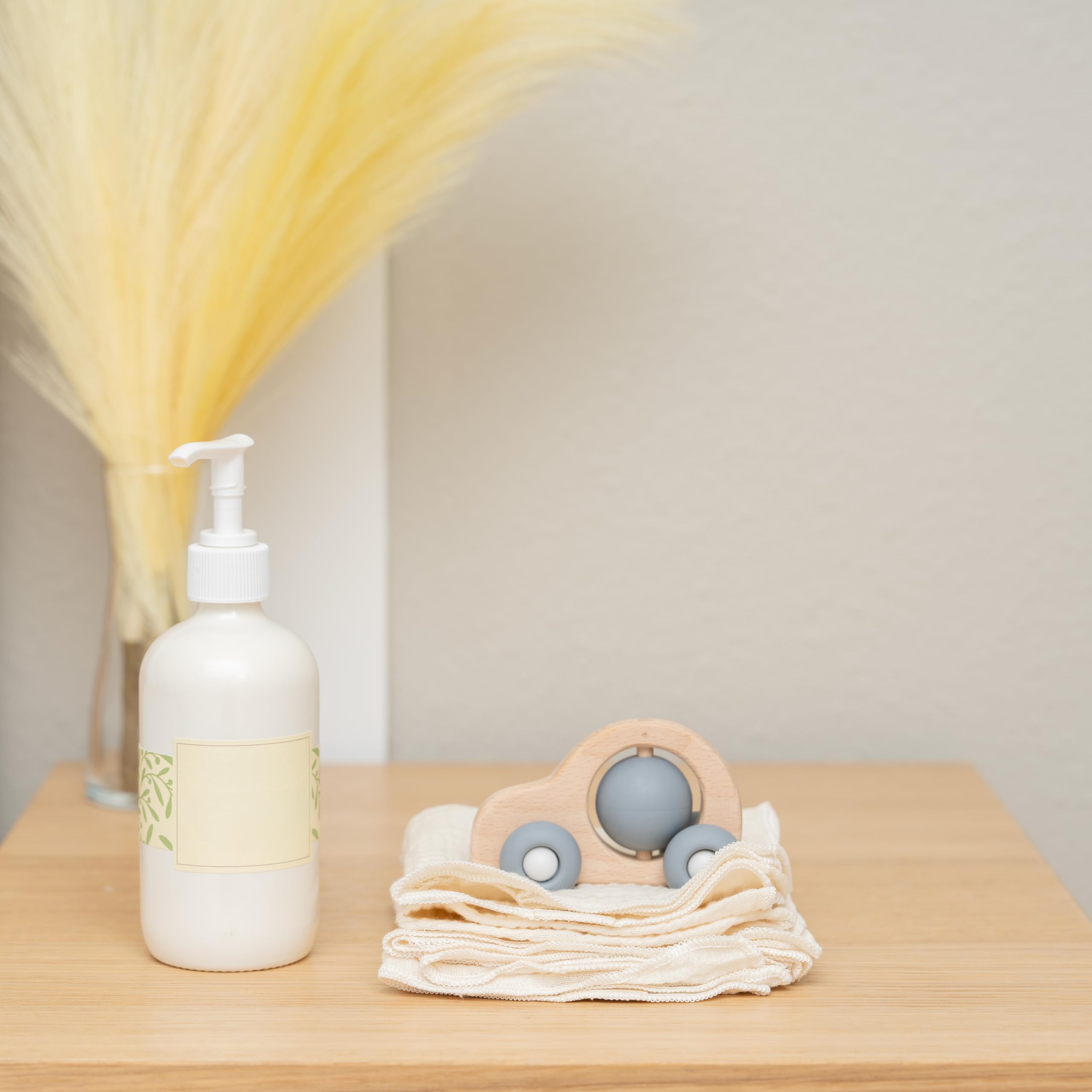 Organic Cotton Mart undyed, unbleached wipes provide chemical-free everyday softness.