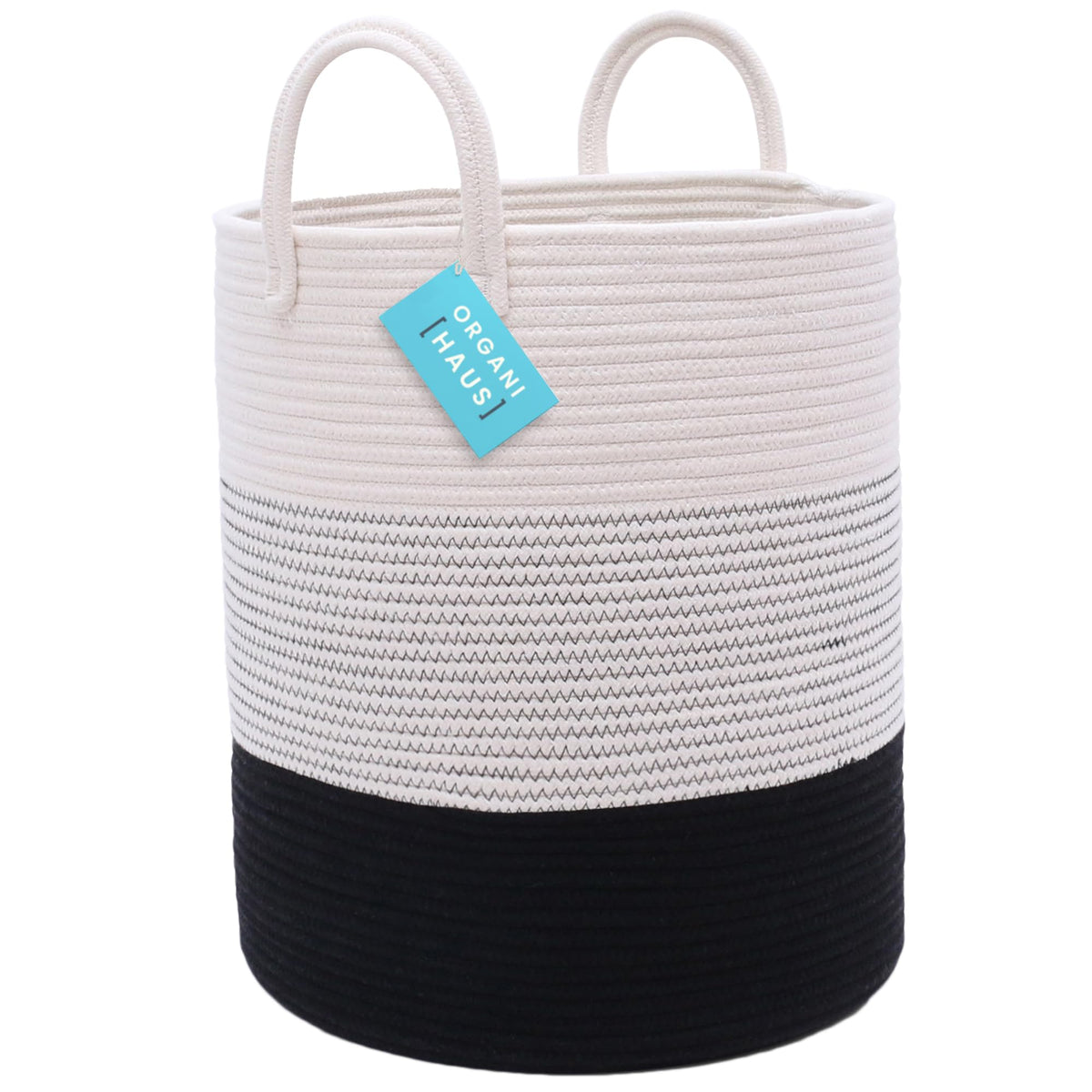 OrganiHaus 52L basket hero shot showcasing versatile laundry and storage solution