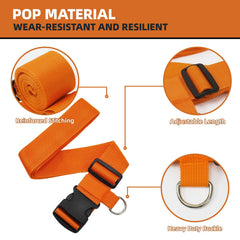 Orgthin luggage straps two-pack shown for travel versatility.