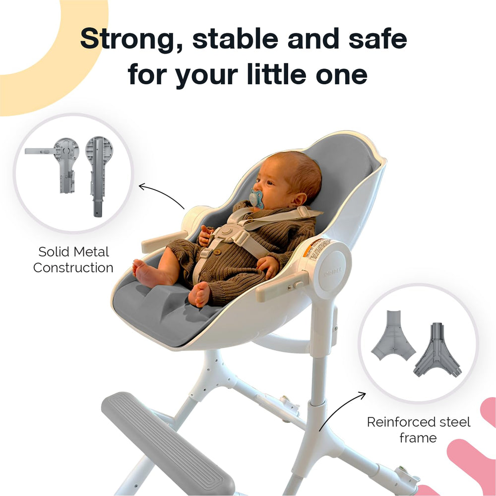 Oribel Cocoon Z 360-degree glide helps reach feeding spots safely.