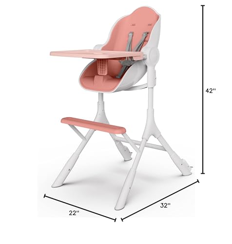 Oribel Cocoon Z high chair easy-assembly design saves setup time