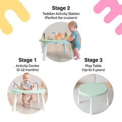 Oribel PortaPlay compact storage legs enable quick setup and space-saving storage