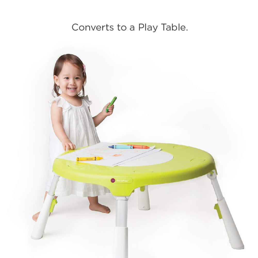 Oribel PortaPlay elastic seat pad enables safe bouncing play