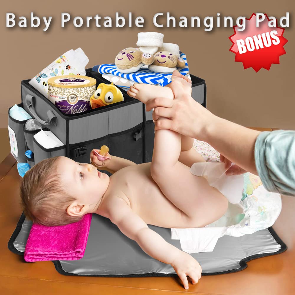 ORIENT FAMULAY diaper changing station pad ready for on-the-go changes