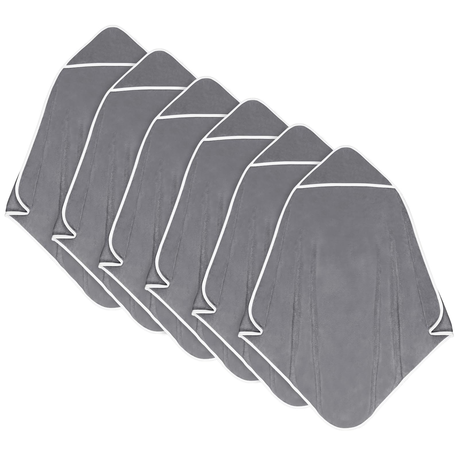 Orighty baby hooded towel 6-pack packaging shows compact vacuum packaging for easy storage