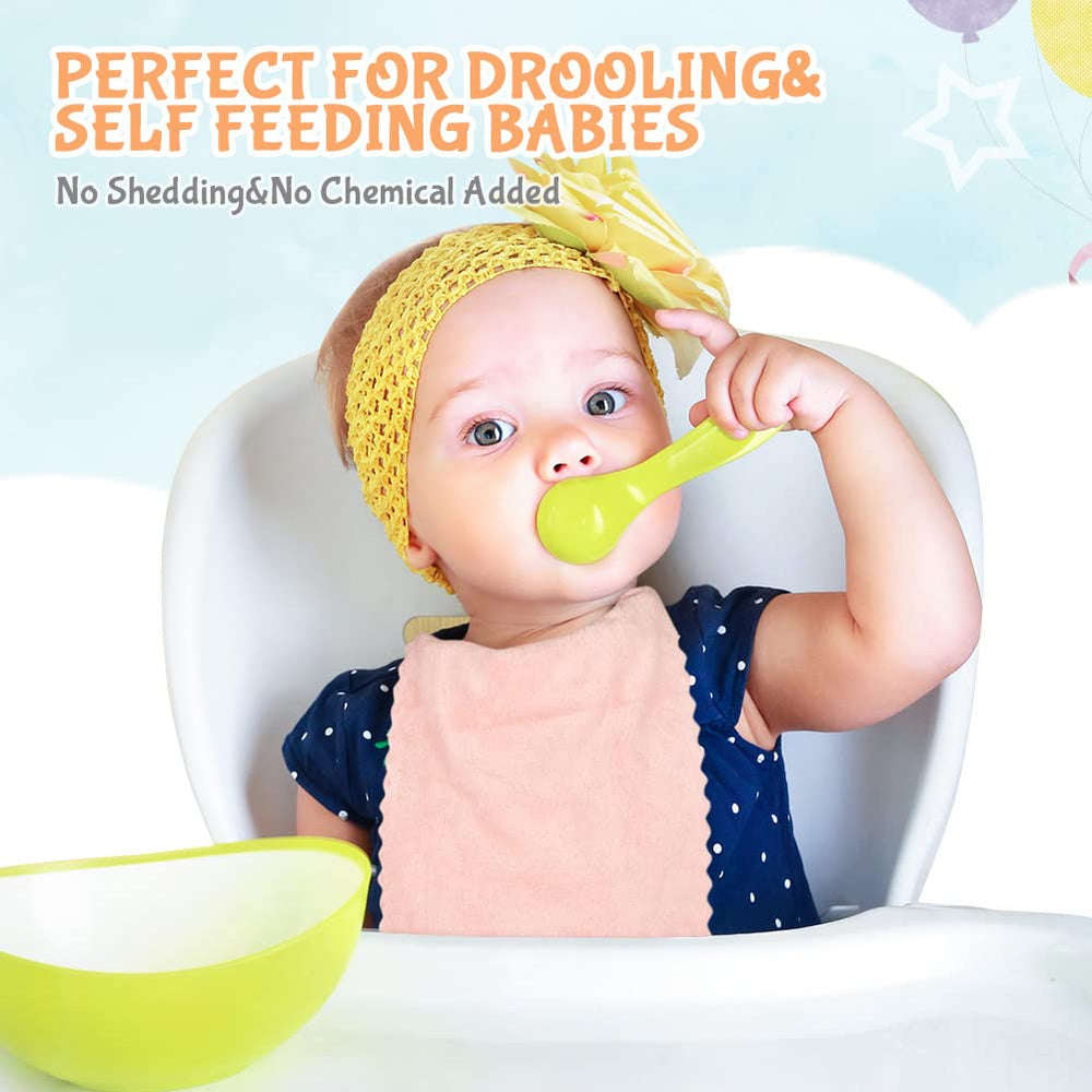 Orighty baby washcloths delicate-skin friendly touch on newborn cheeks