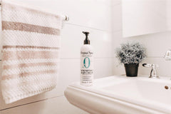 Original Sprout Scrumptious Baby Cream with calendula and rosemary extracts highlighting gentle soothing.
