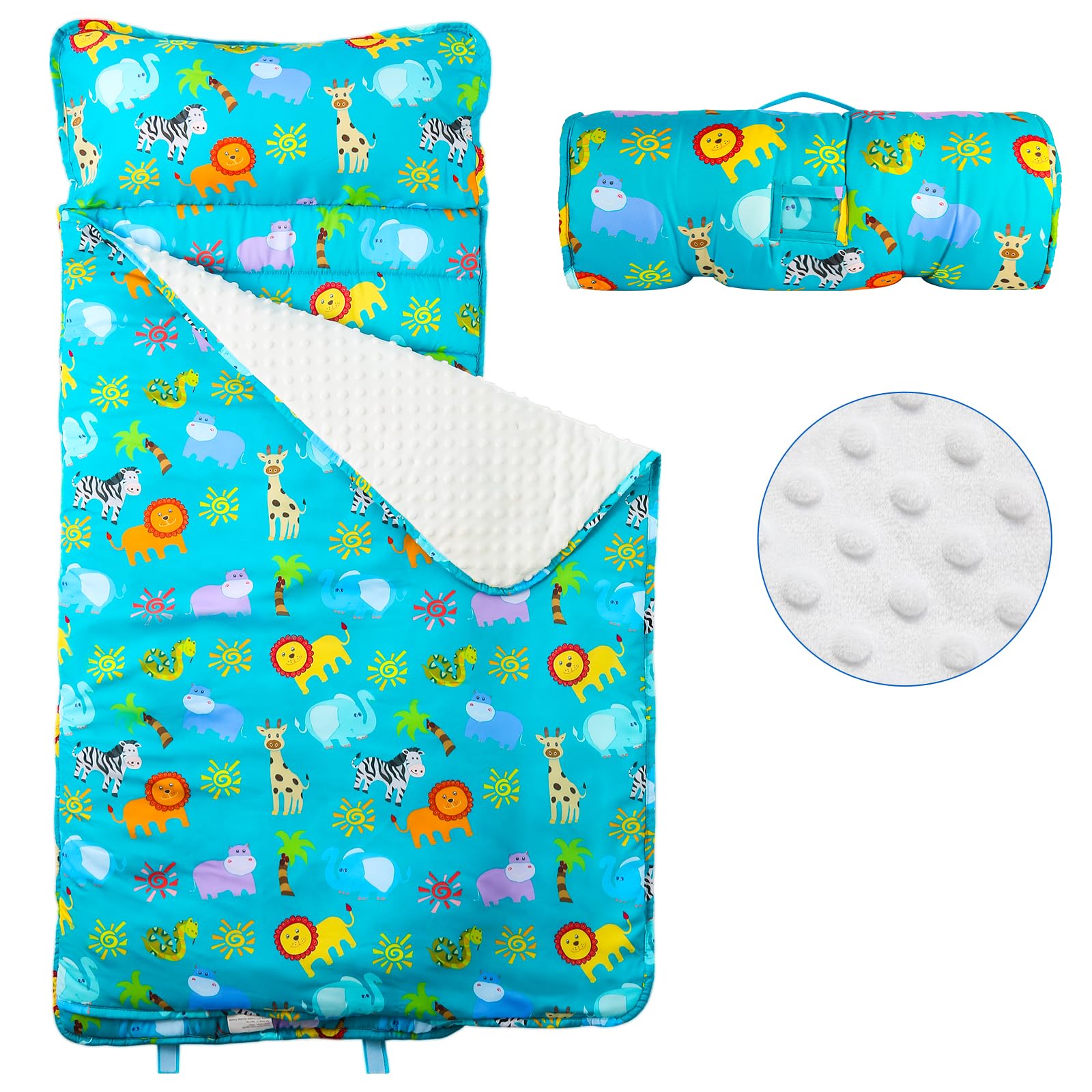 Orrhomi Nap Mat blanket provides cozy warmth for rest time