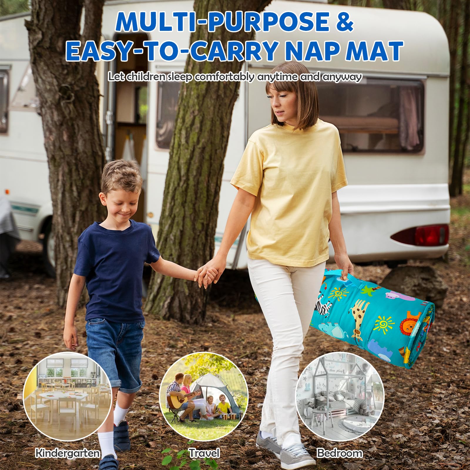 Orrhomi nap mat dimensions show full coverage without drafts