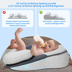 ORWMX Rest Nest tilted feeding view shows ergonomic support for bottle feeding