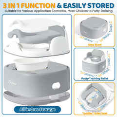 Orzbow potty splash guard helps keep the bathroom cleaner during use