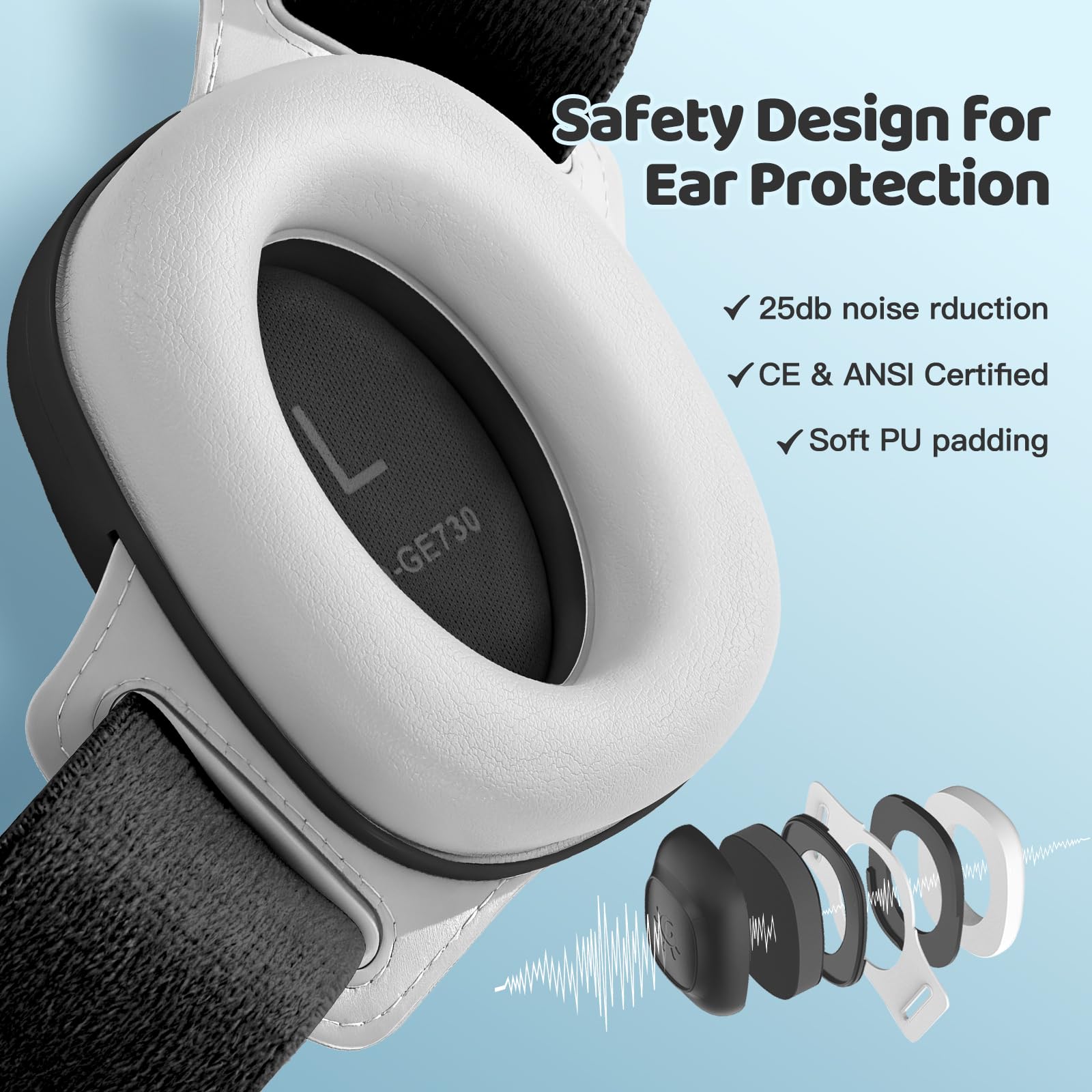 Orzbow ABS shell with rounded surface prevents burrs during use.